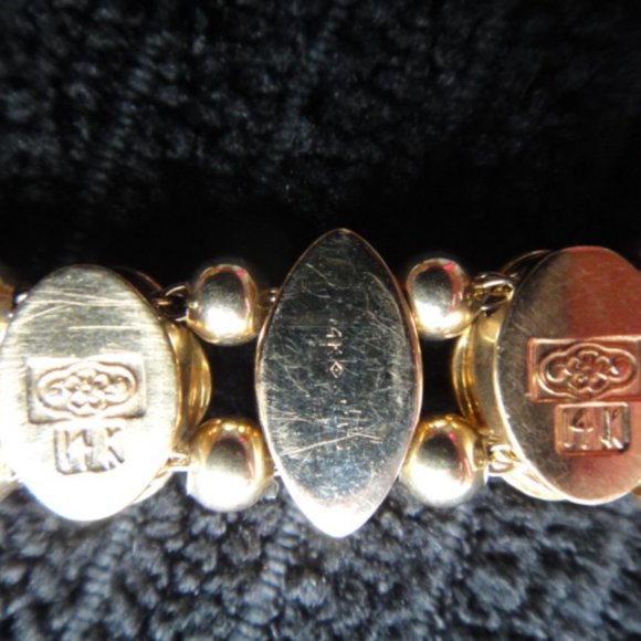 14K Slide Bracelet - Picture 11 of 13